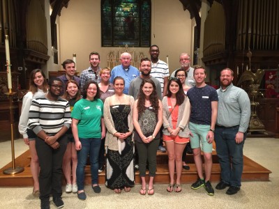 D/W young adults with Catholic University's CUAllies and members of the D/W Catholic University staff.